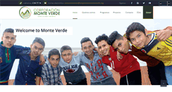 Desktop Screenshot of corporacionmonteverde.org